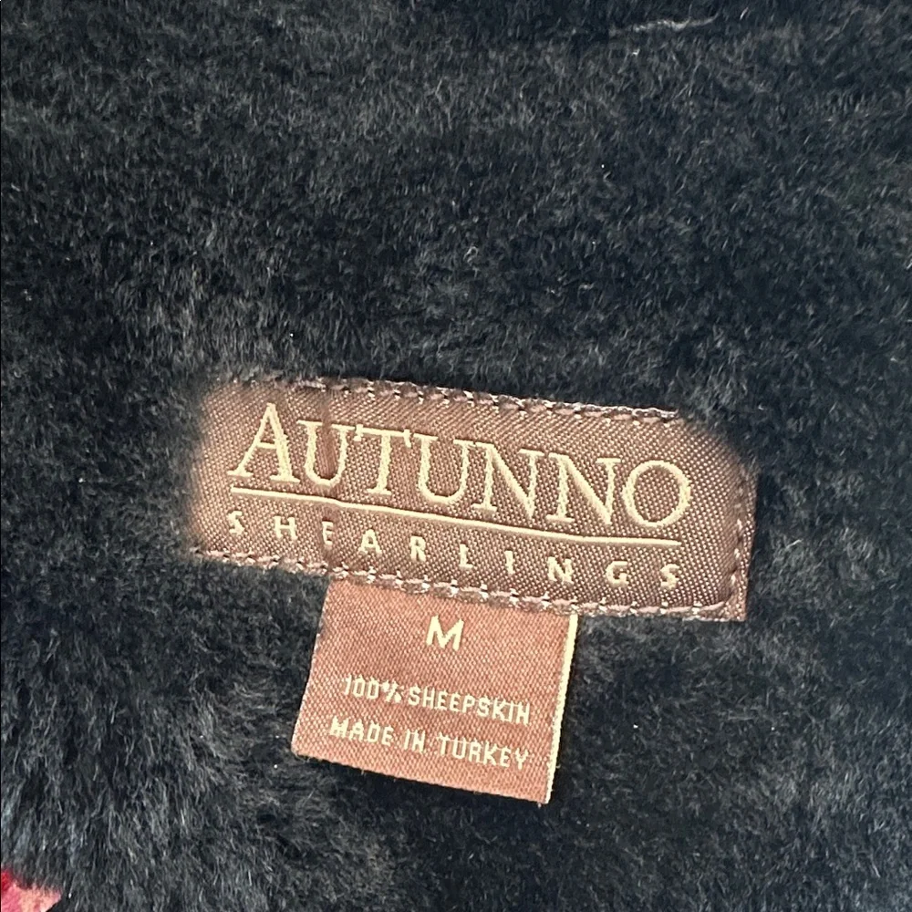 Vintage Autunno Shearlings 100% Sheepskin Coat Made in Turkey, Men’s Medium